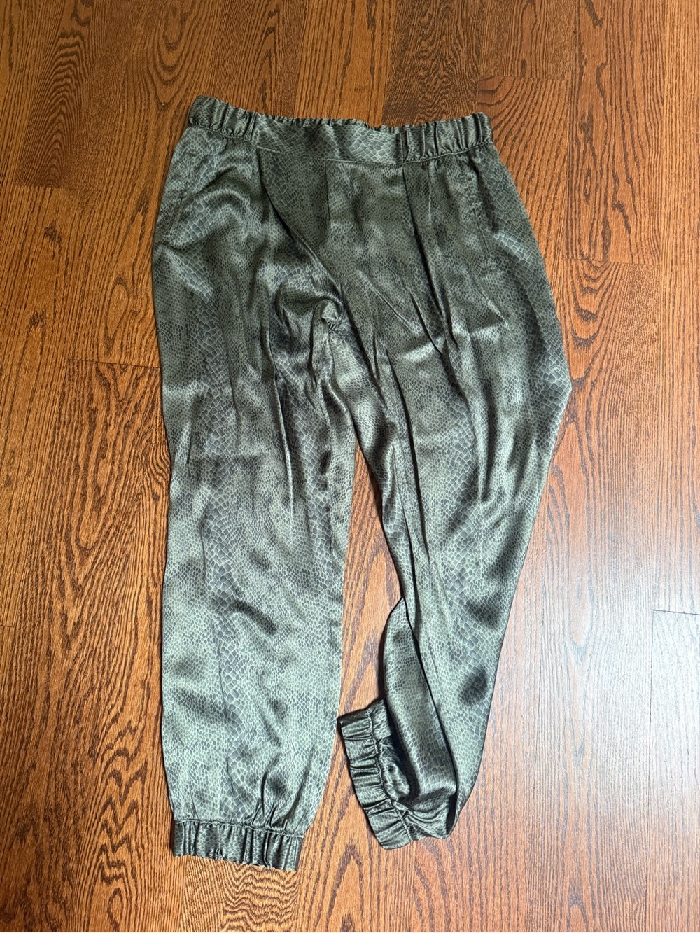 ATM silk python joggers